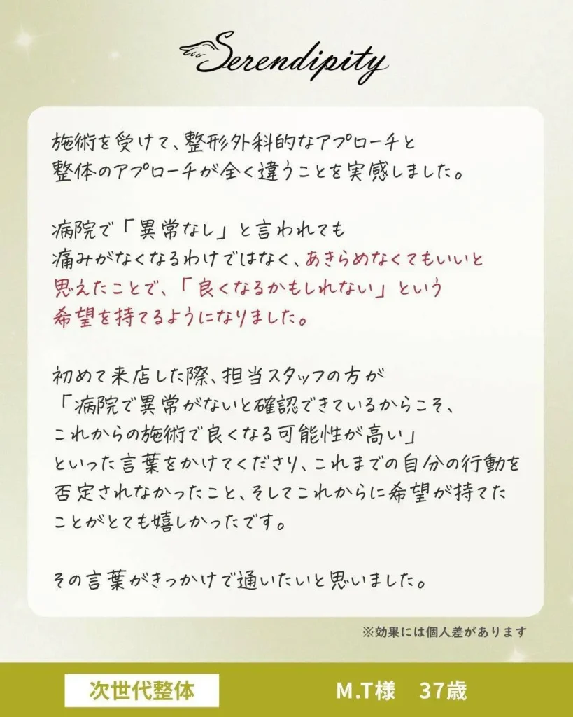 手書きアンケート